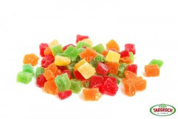 Ananas kandyzowany kostka mix