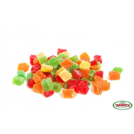 Ananas kandyzowany kostka mix