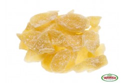 Imbir kandyzowany płatek