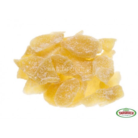 Imbir kandyzowany płatek